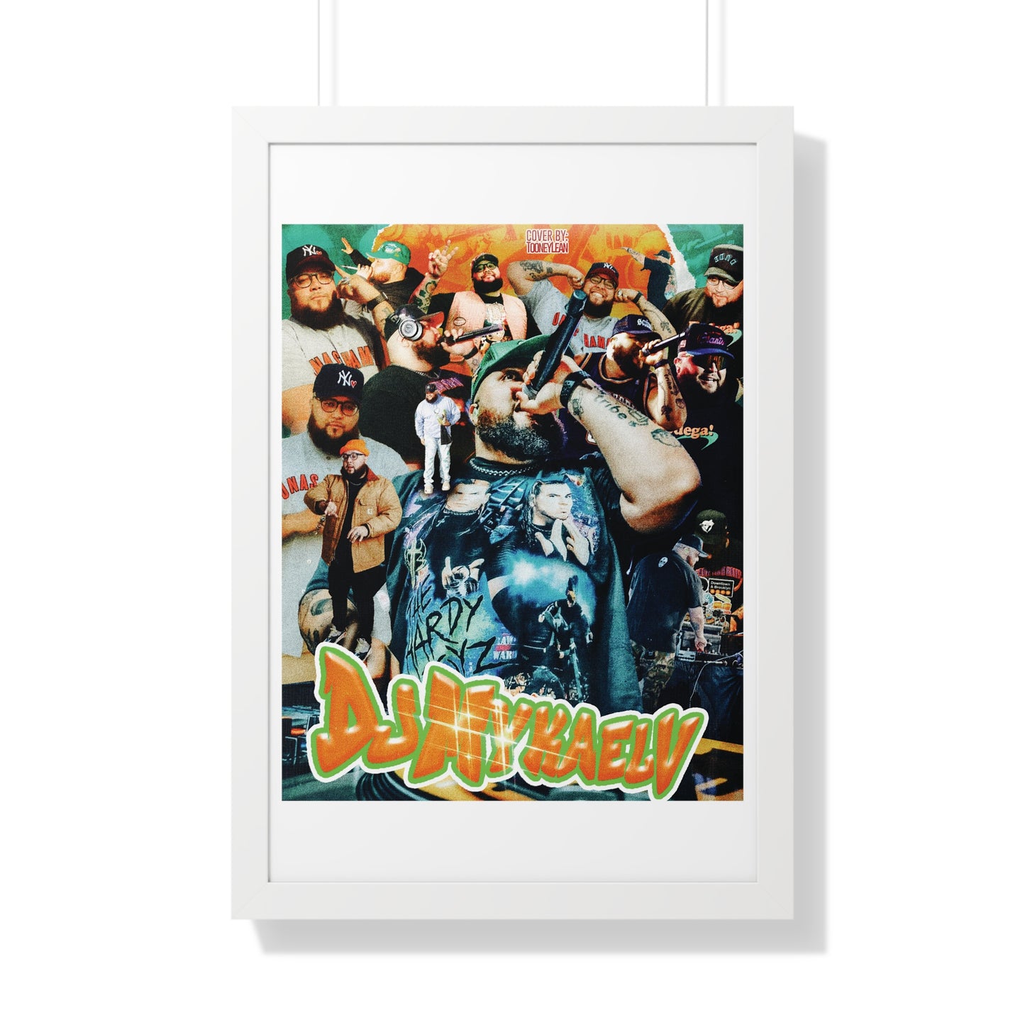 DJMyKaelV | Poster Framed