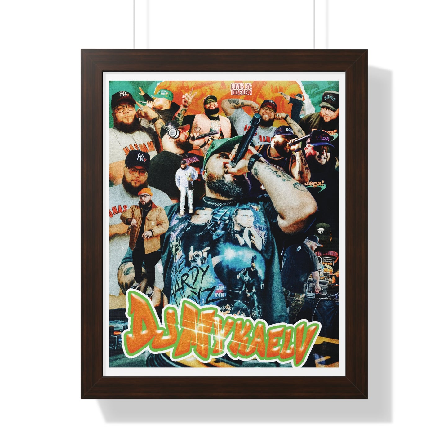 DJMyKaelV | Poster Framed