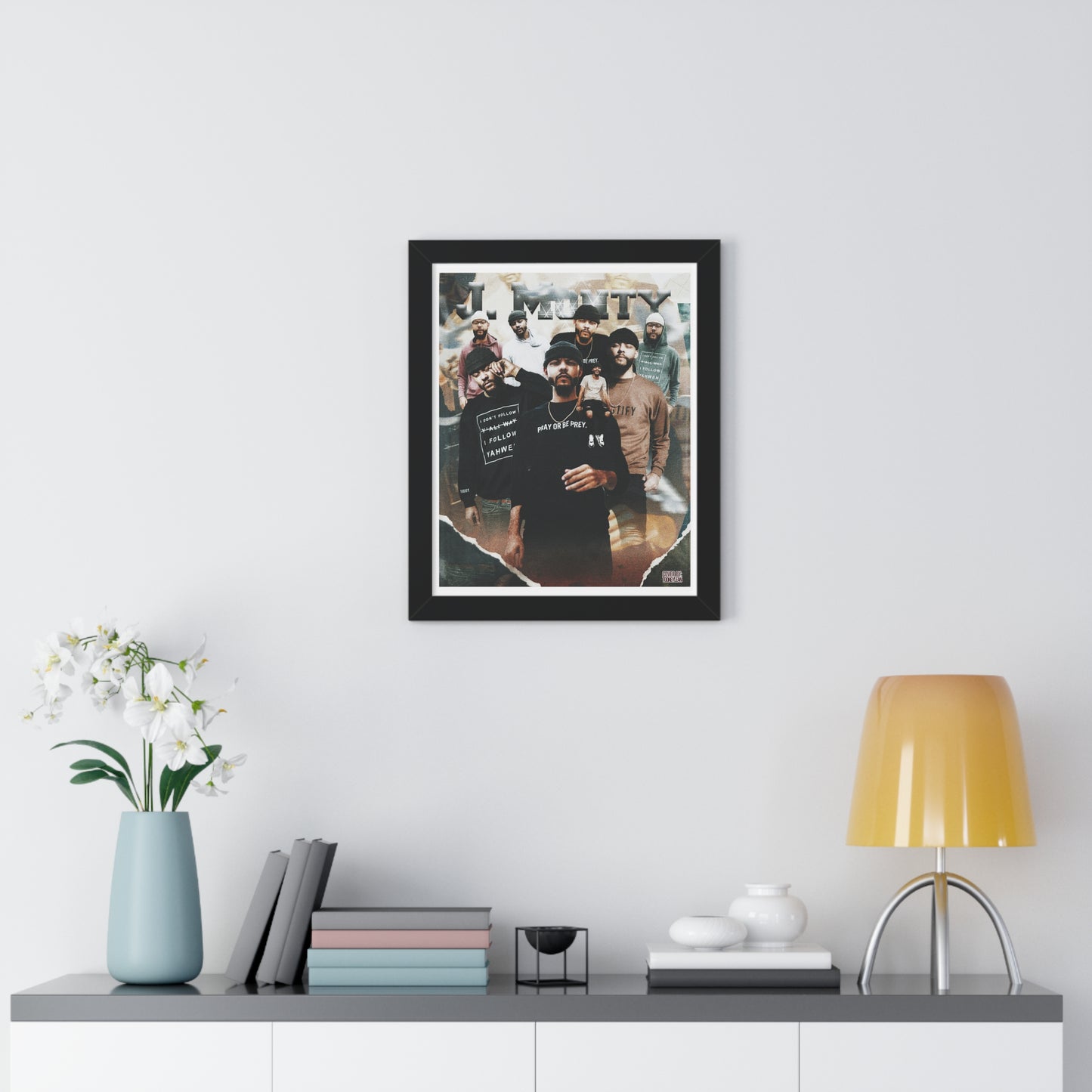 J.Monty | Poster Framed