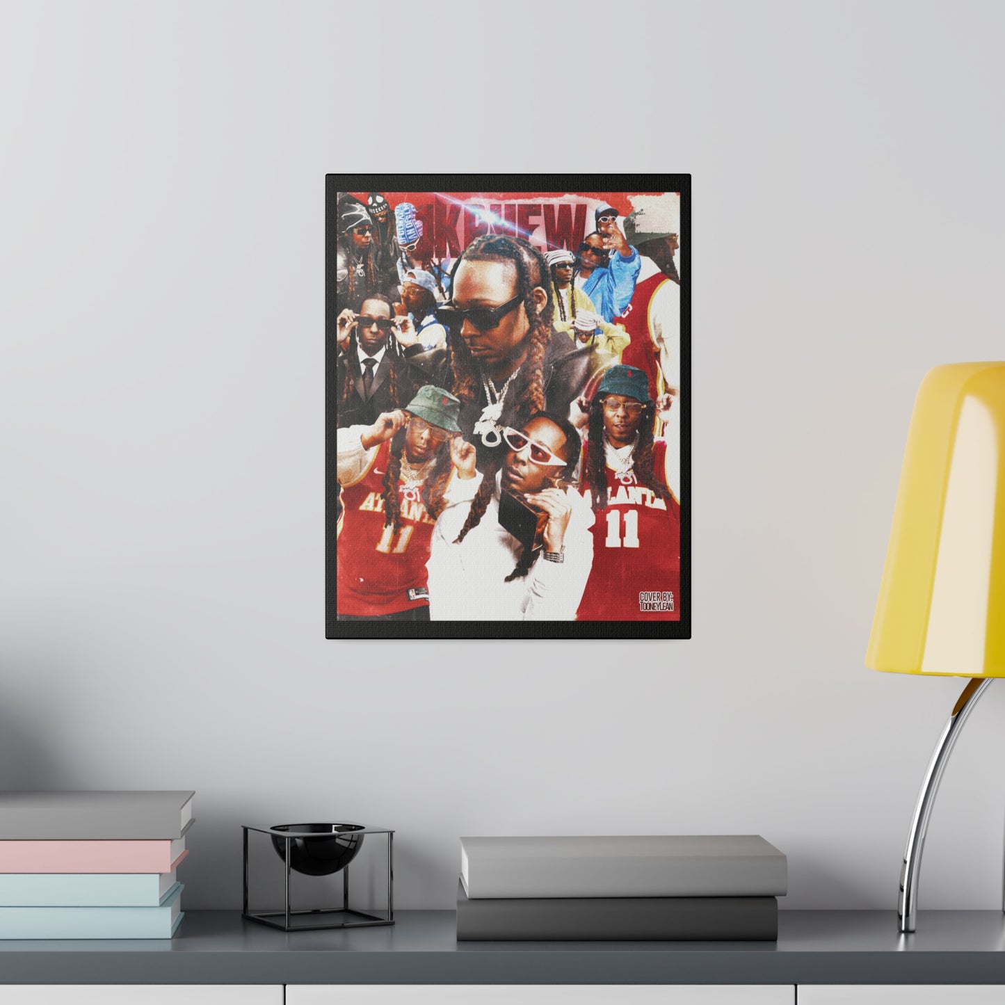 1K Phew | Matte Canvas Print