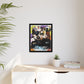 Hulvey | Matte Canvas Framed