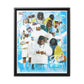 TJ Carroll | Matte Canvas Framed