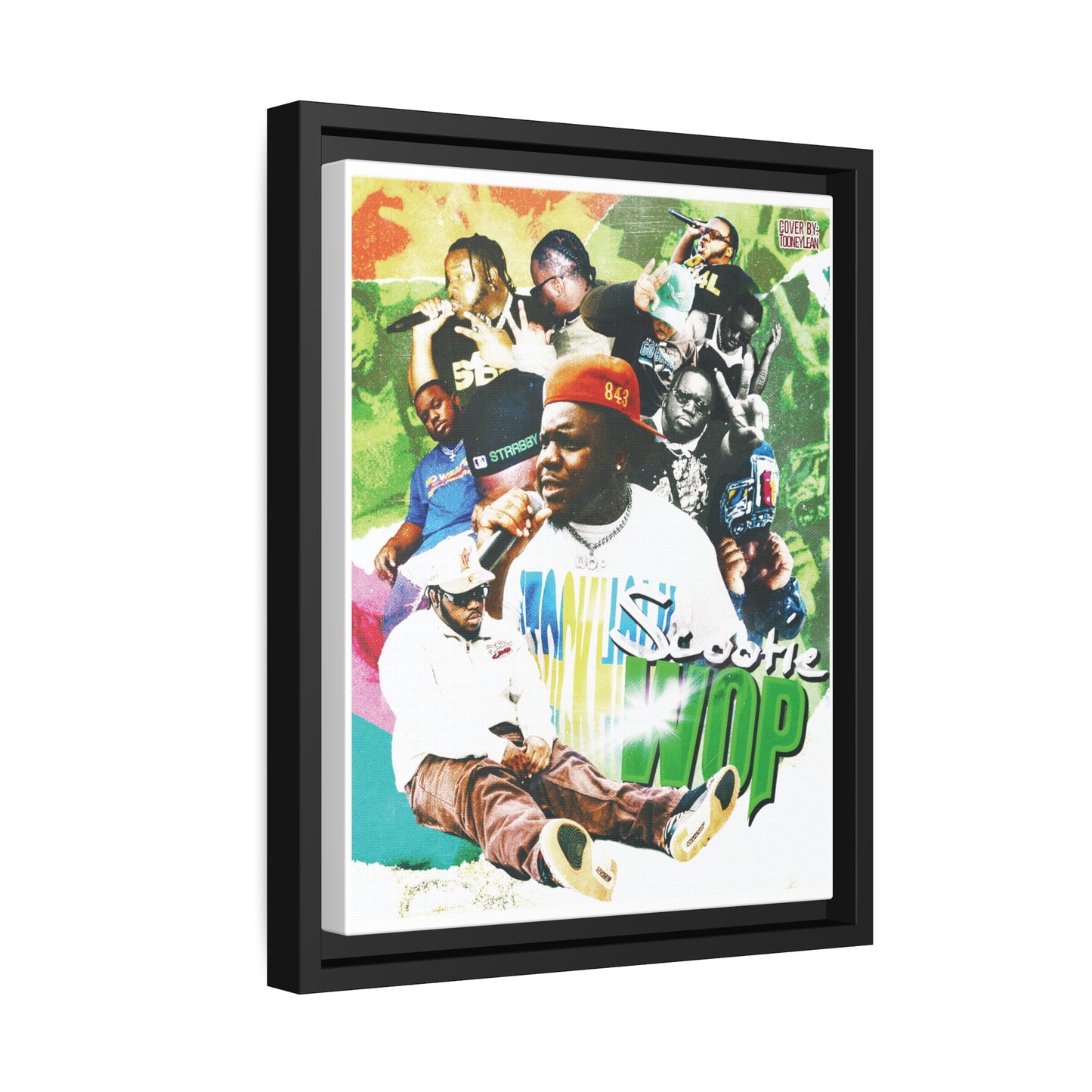 ScootieWop | Matte Canvas Framed