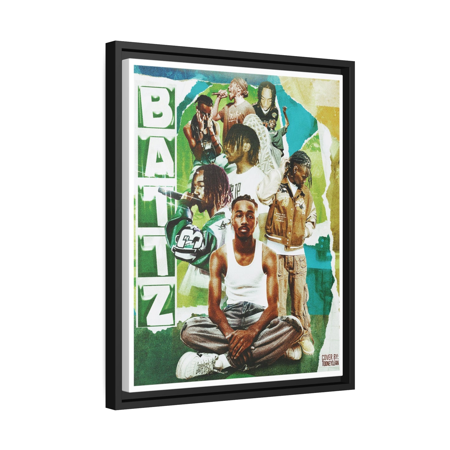 Battz | Matte Canvas Framed