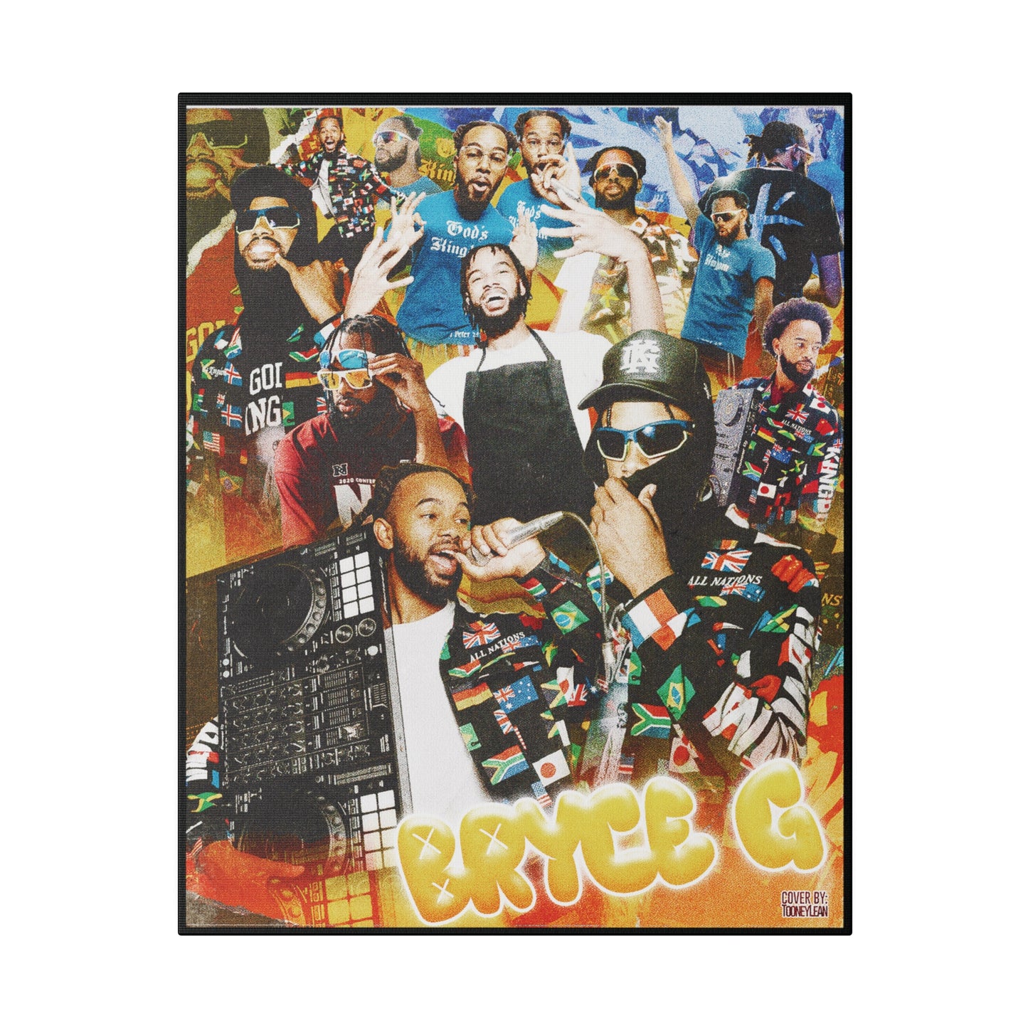 BRYCE G | Matte Canvas Print