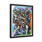 LAZRUS! | Matte Canvas Framed