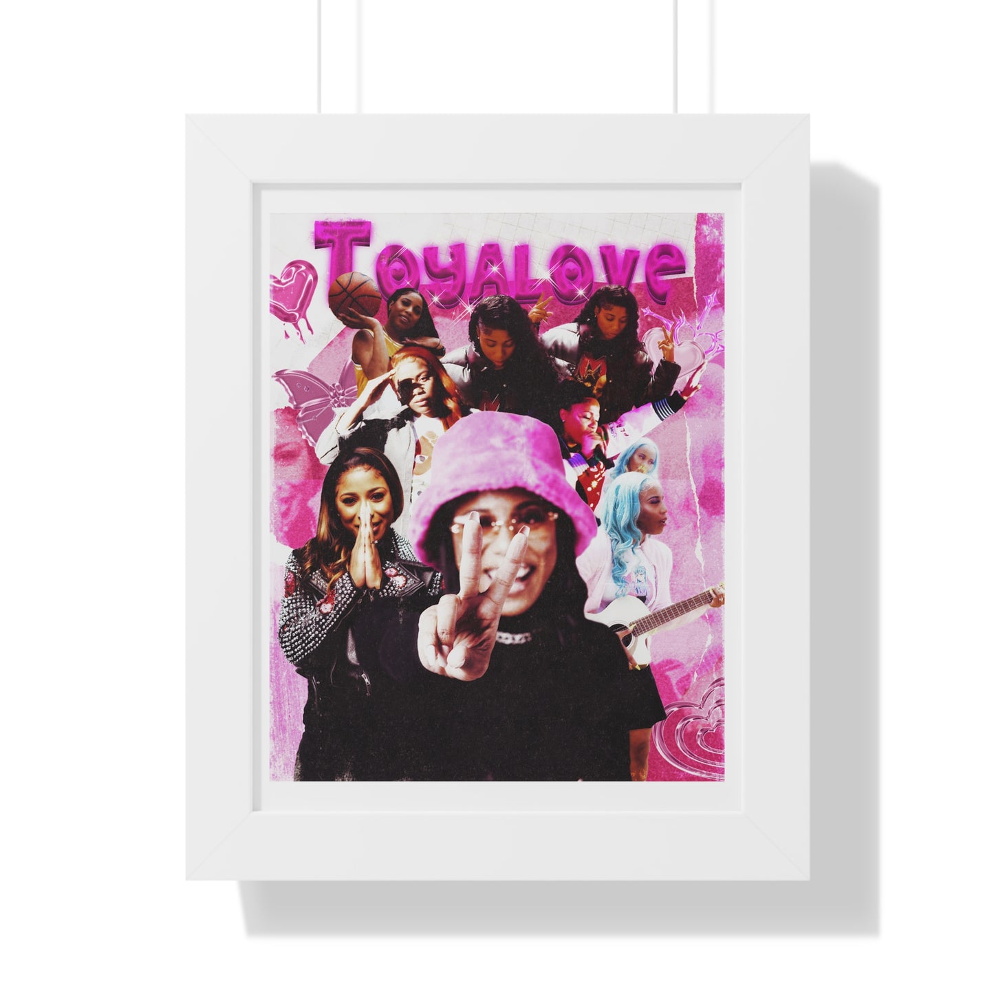 TOYA LOVE | Poster Framed