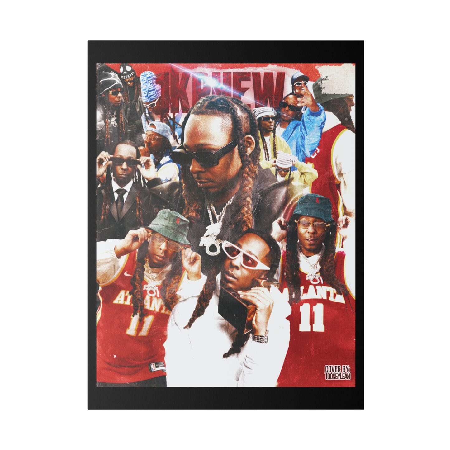 1K Phew | Matte Canvas Print