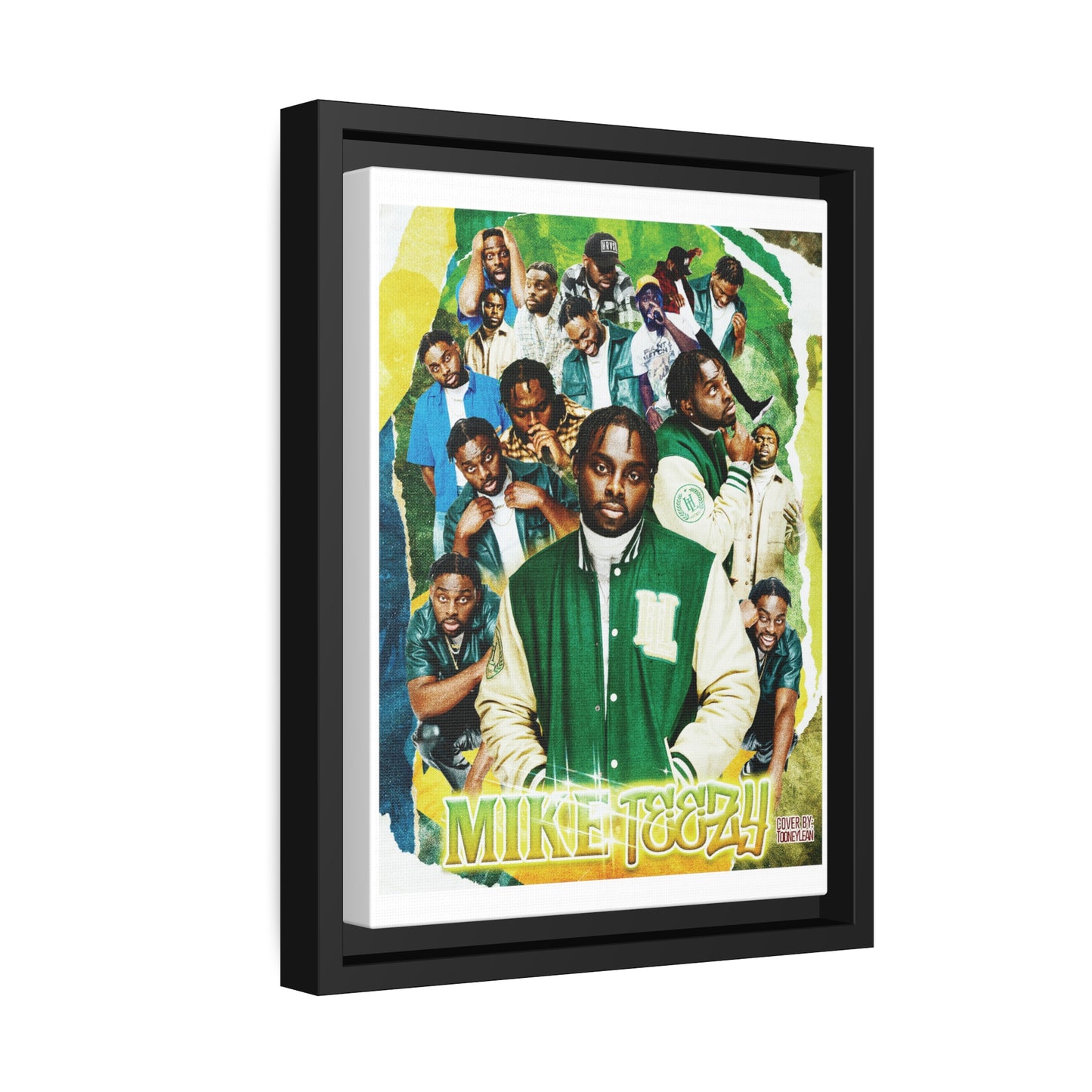 MikeTeezy | Matte Canvas Framed