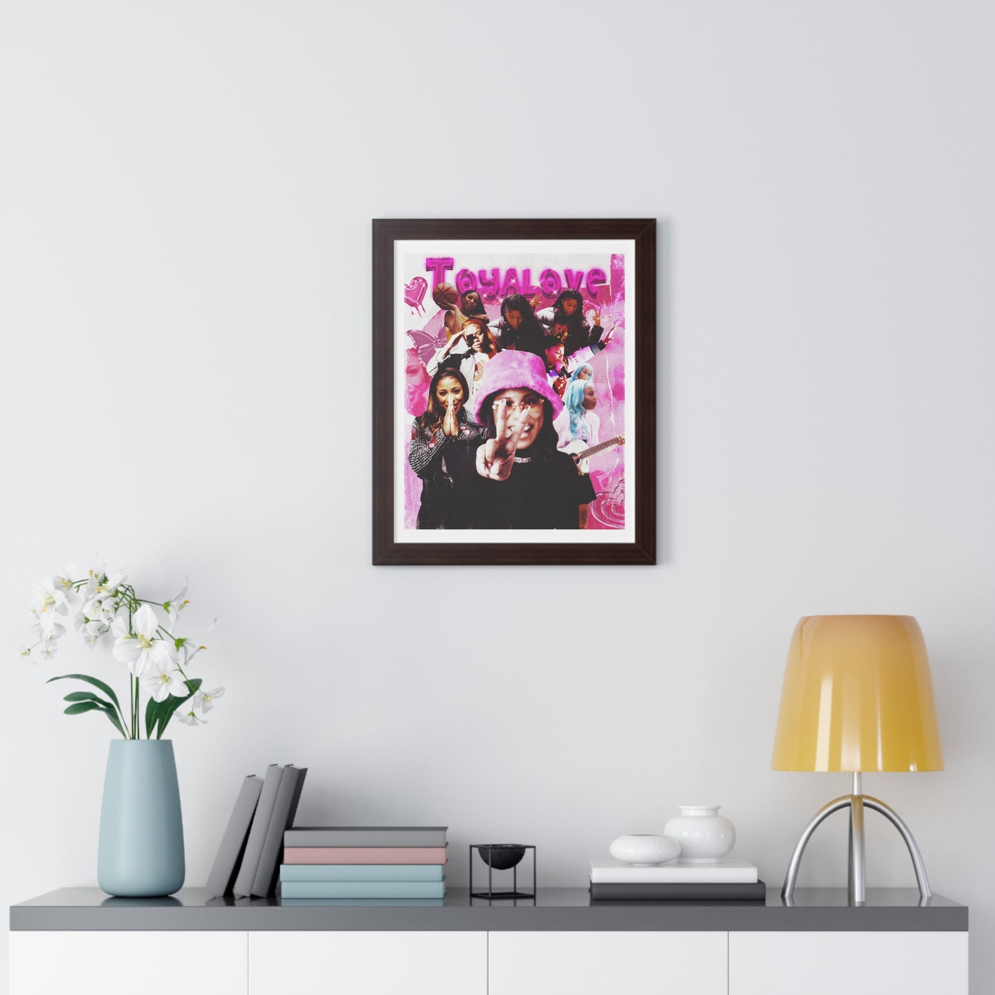 TOYA LOVE | Poster Framed