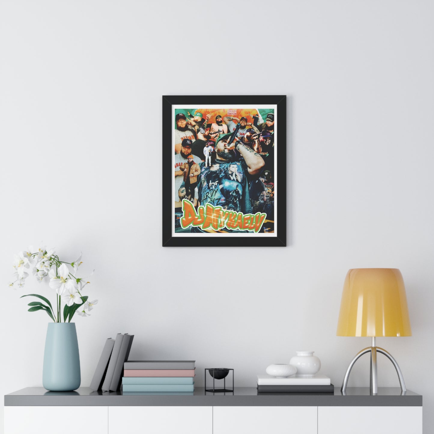 DJMyKaelV | Poster Framed