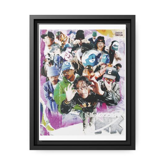 NotKlyde | Matte Canvas Framed