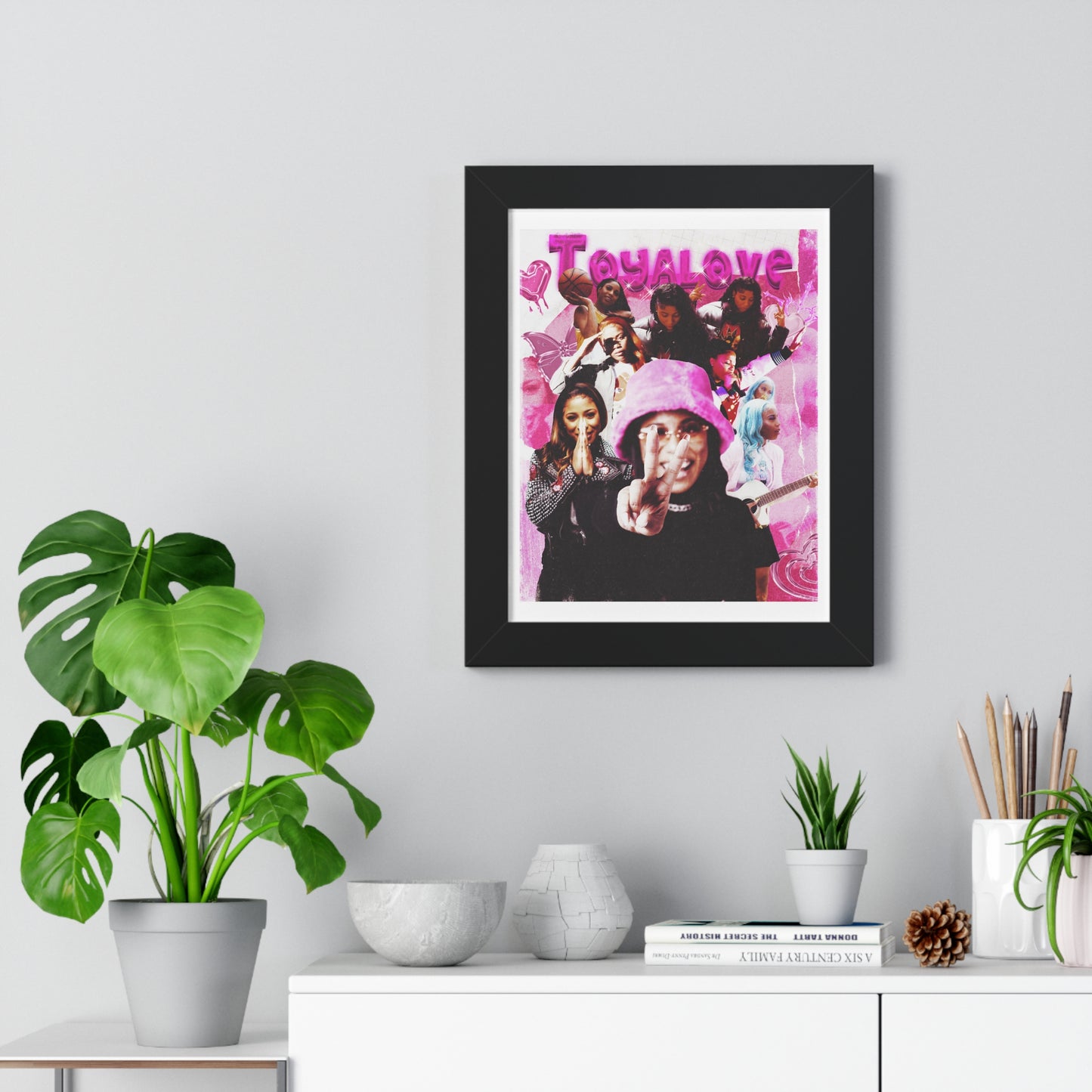 TOYA LOVE | Poster Framed