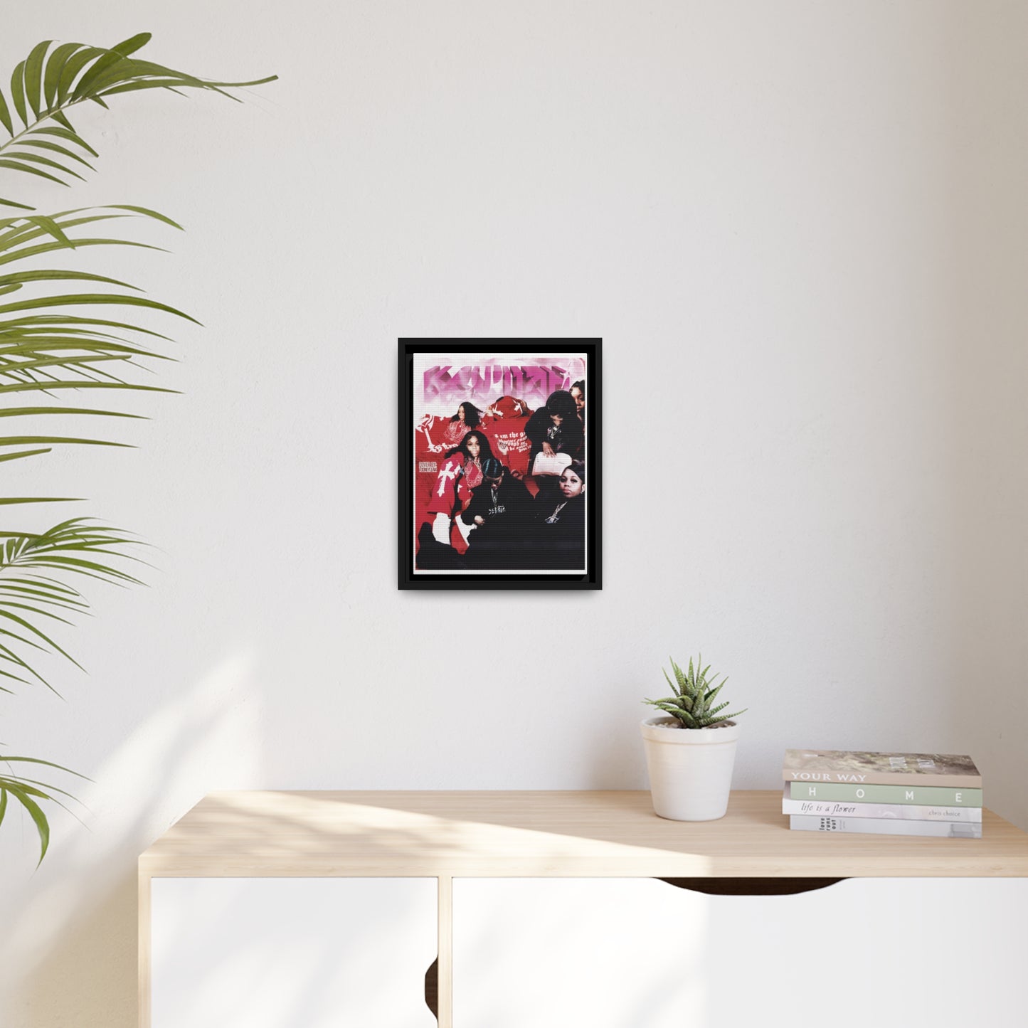 KEY'IJAH | Matte Canvas Framed