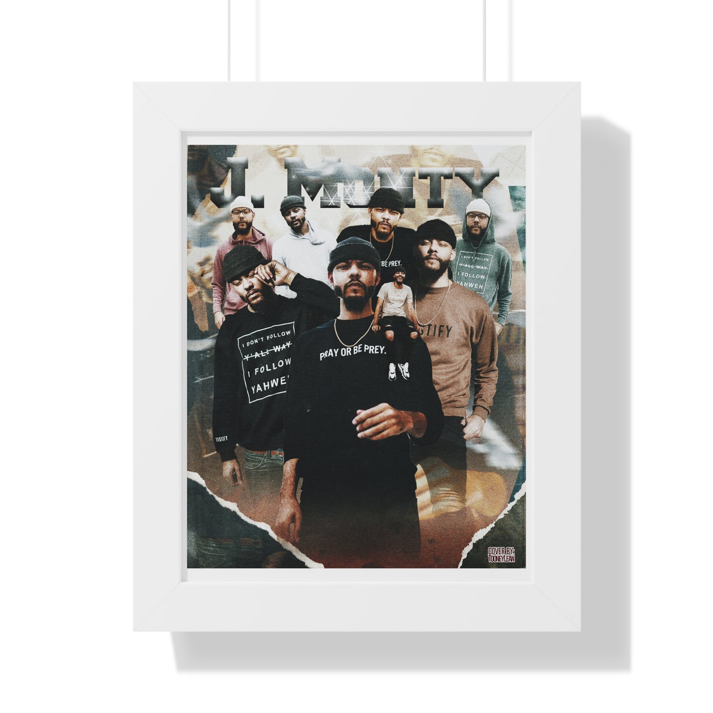 J.Monty | Poster Framed