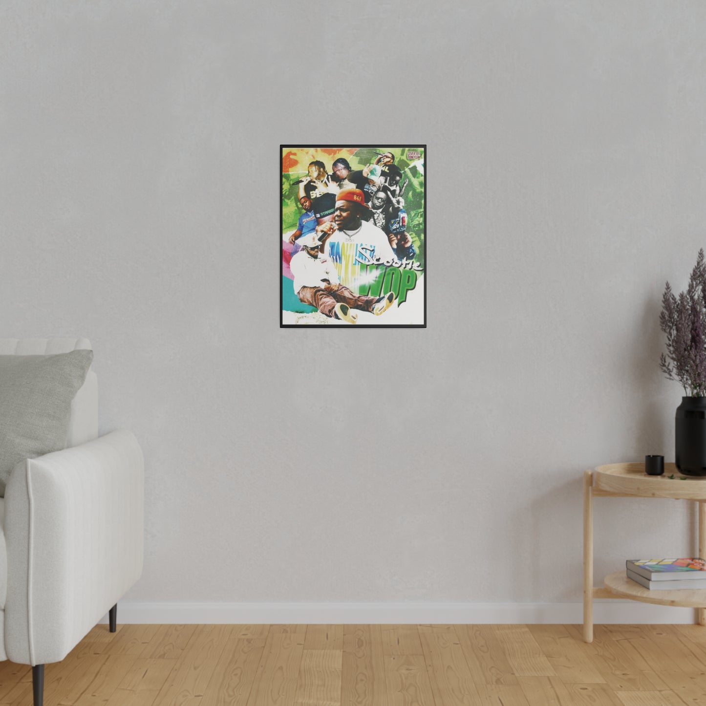 ScootieWop | Matte Canvas Print