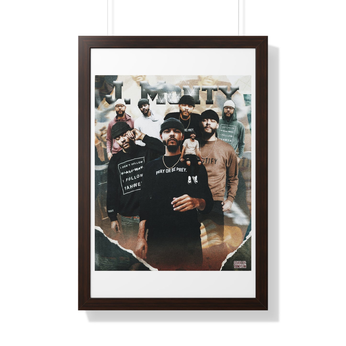 J.Monty | Poster Framed