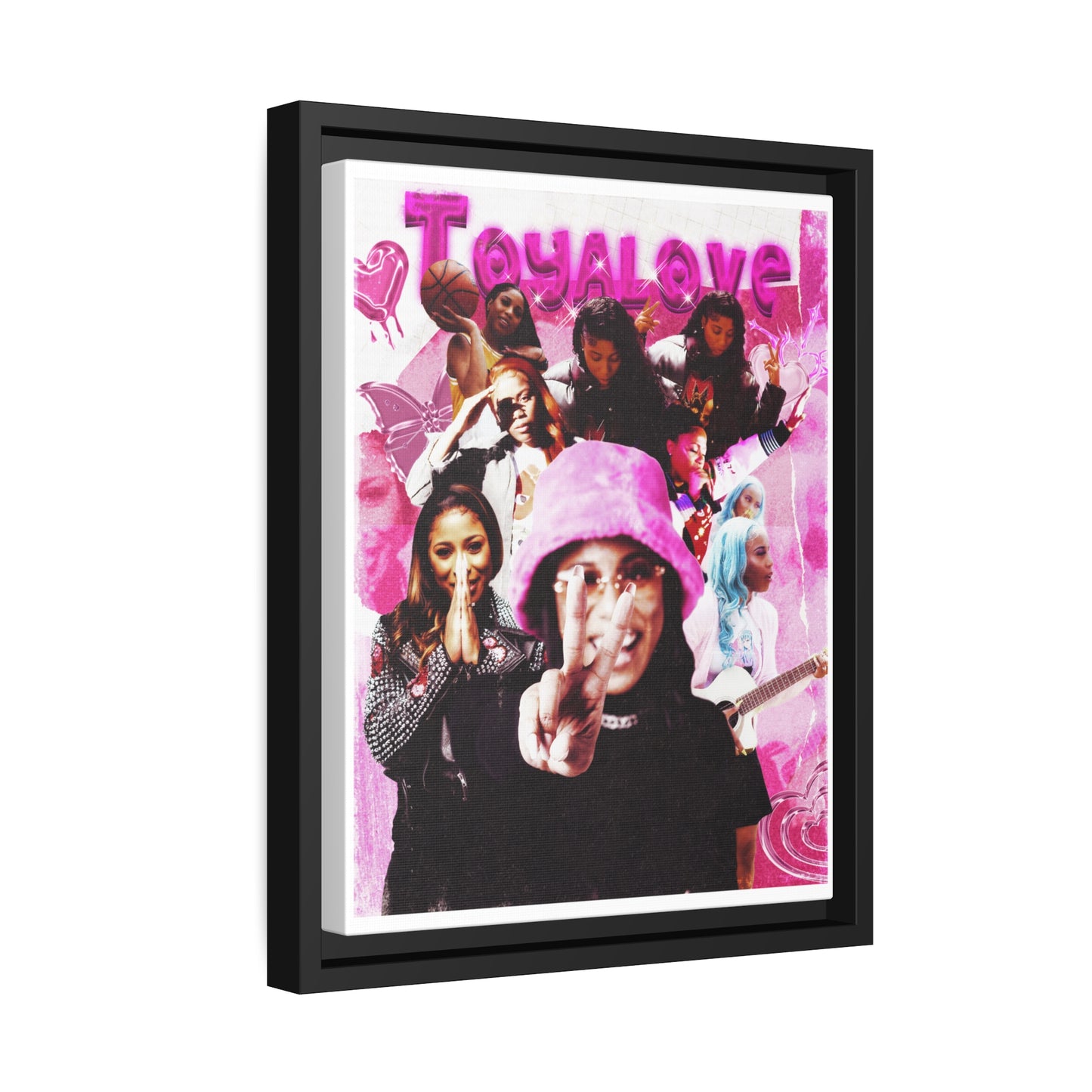 TOYA LOVE | Matte Canvas Framed