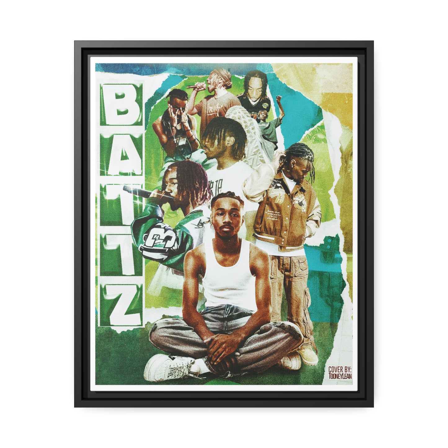 Battz | Matte Canvas Framed
