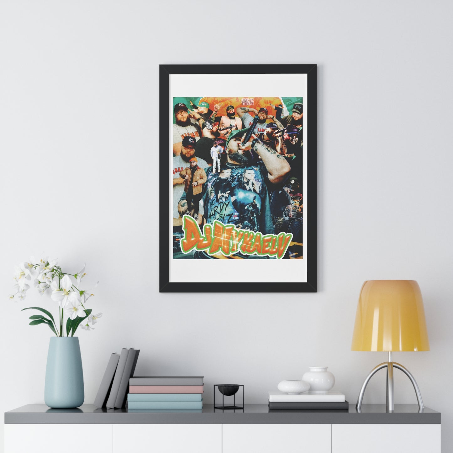 DJMyKaelV | Poster Framed