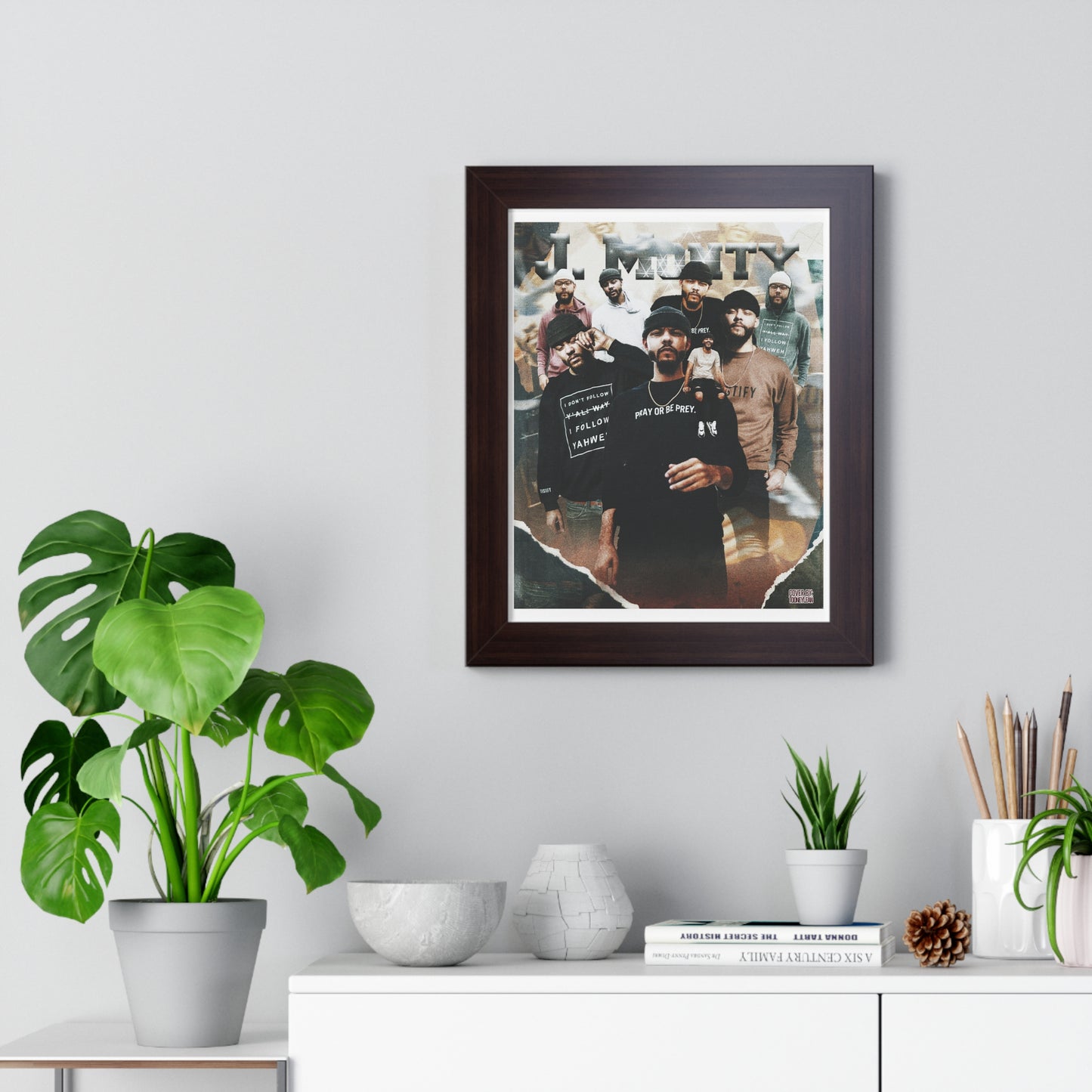 J.Monty | Poster Framed