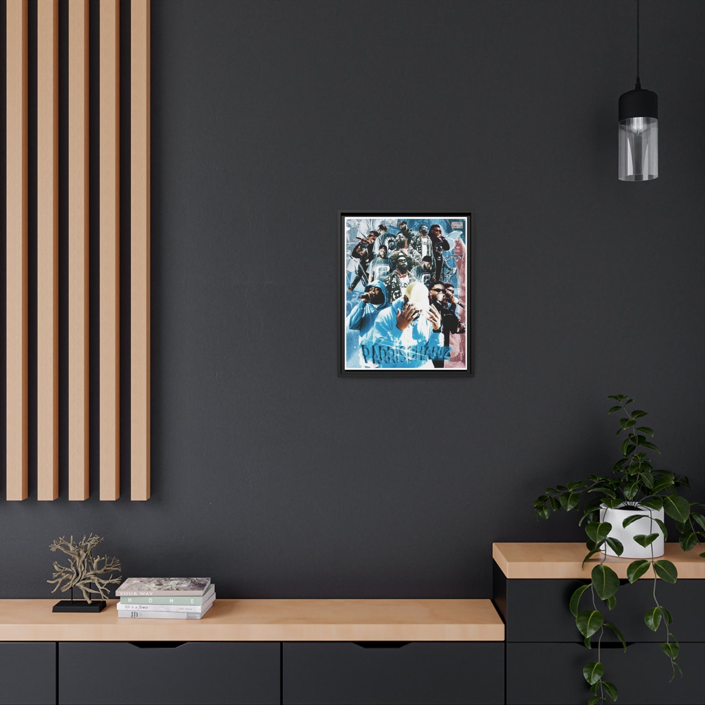 ParrisChariz | Matte Canvas Framed