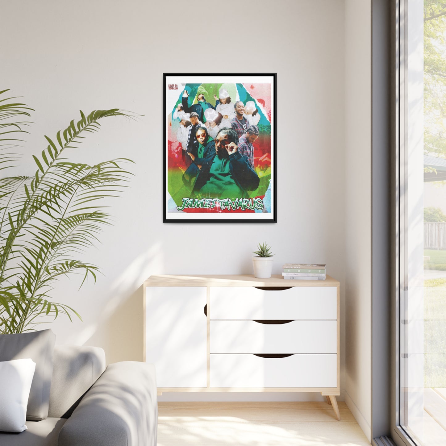 Jamestavarus | Matte Canvas Framed