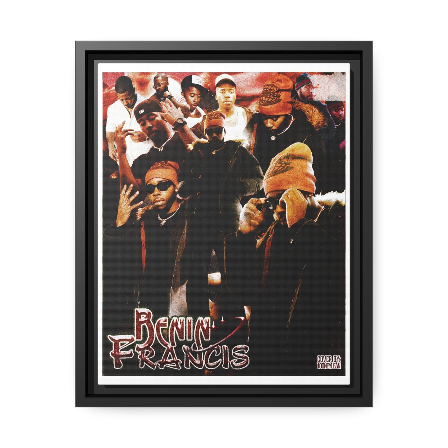Benin Francis | Matte Canvas Framed