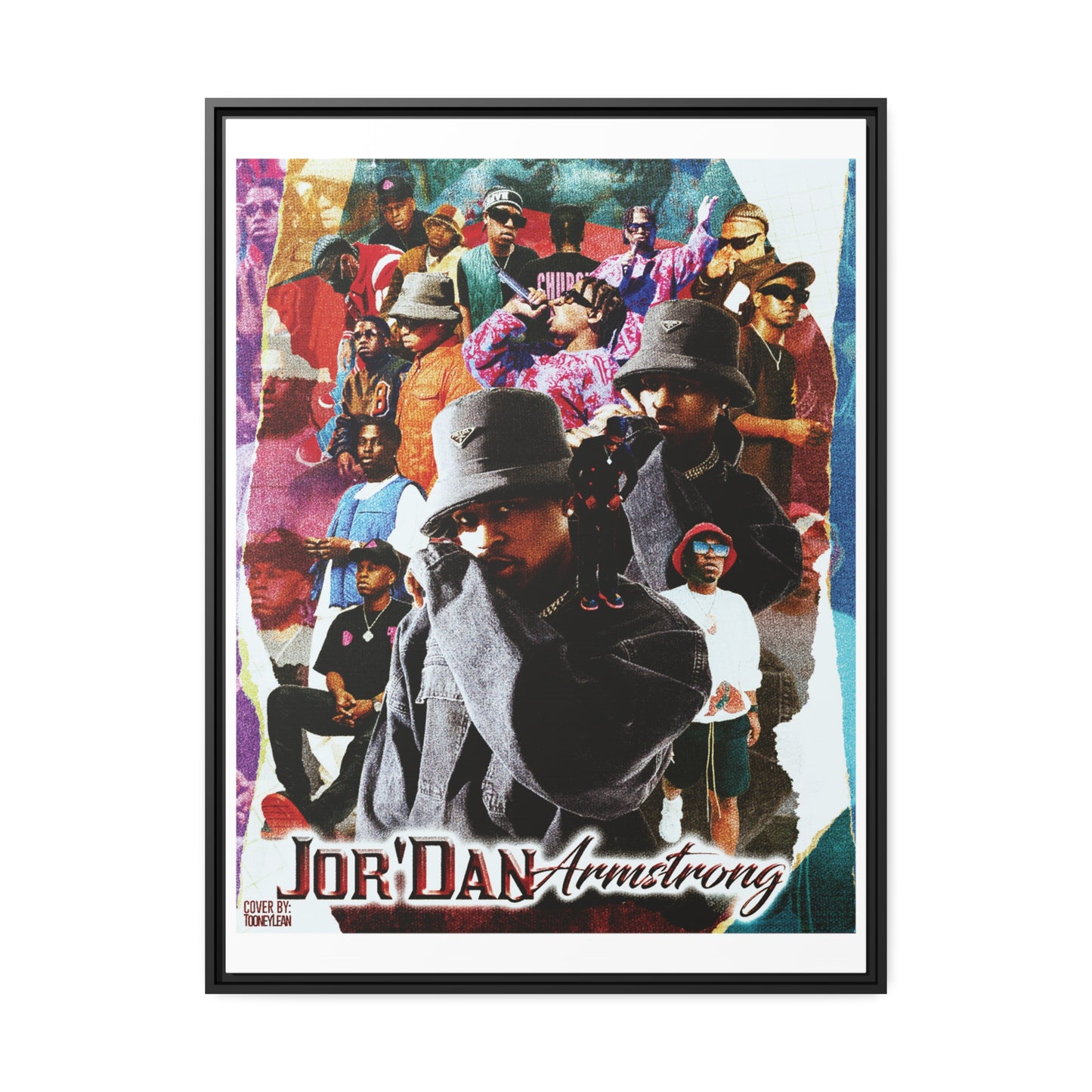 Jor'Dan Armstrong | Matte Canvas Framed