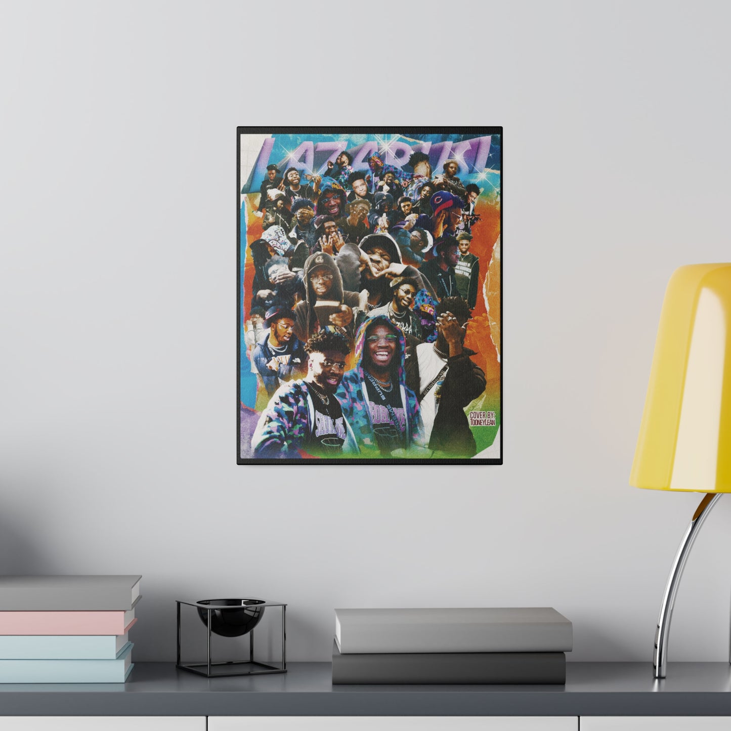 LAZRUS! | Matte Canvas Print