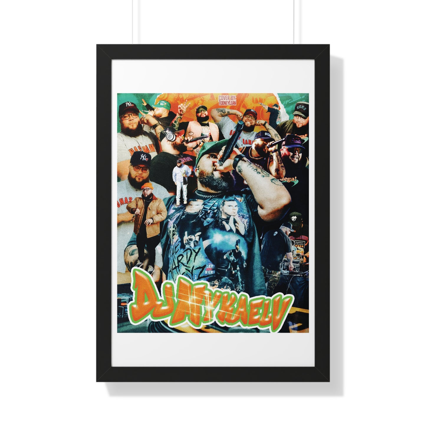 DJMyKaelV | Poster Framed