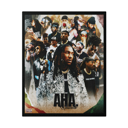 AHA Gazelle | Matte Canvas Print