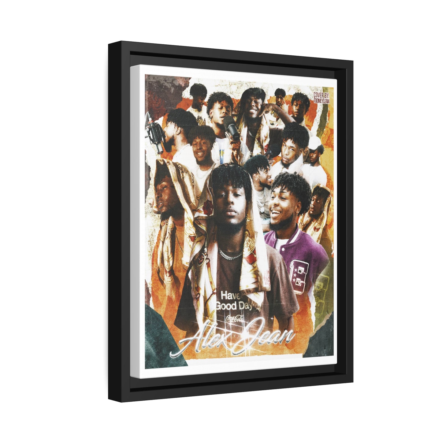 AlexJean | Matte Canvas Framed