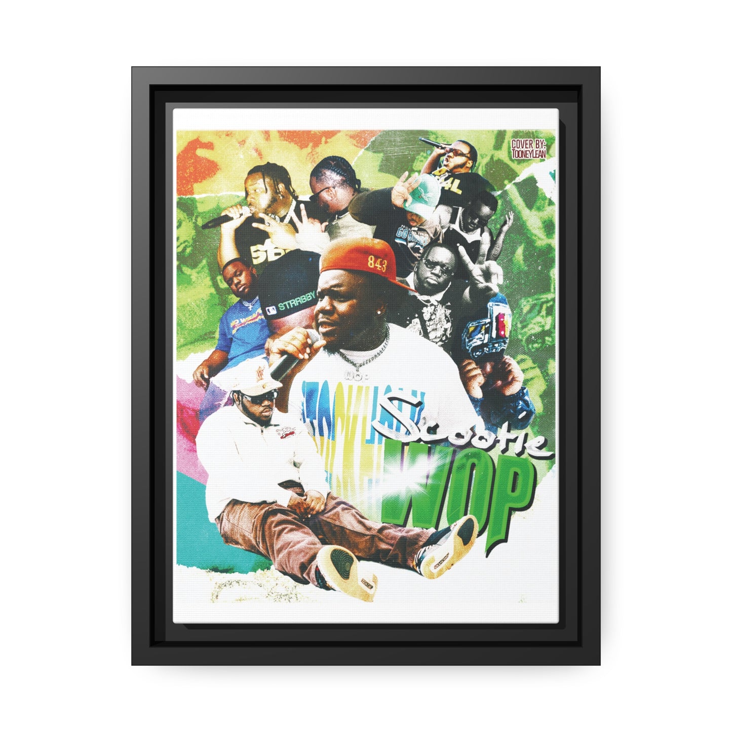 ScootieWop | Matte Canvas Framed