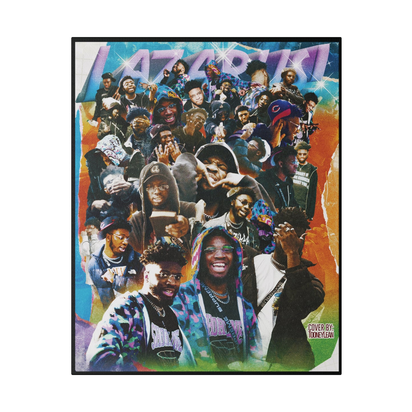 LAZRUS! | Matte Canvas Print