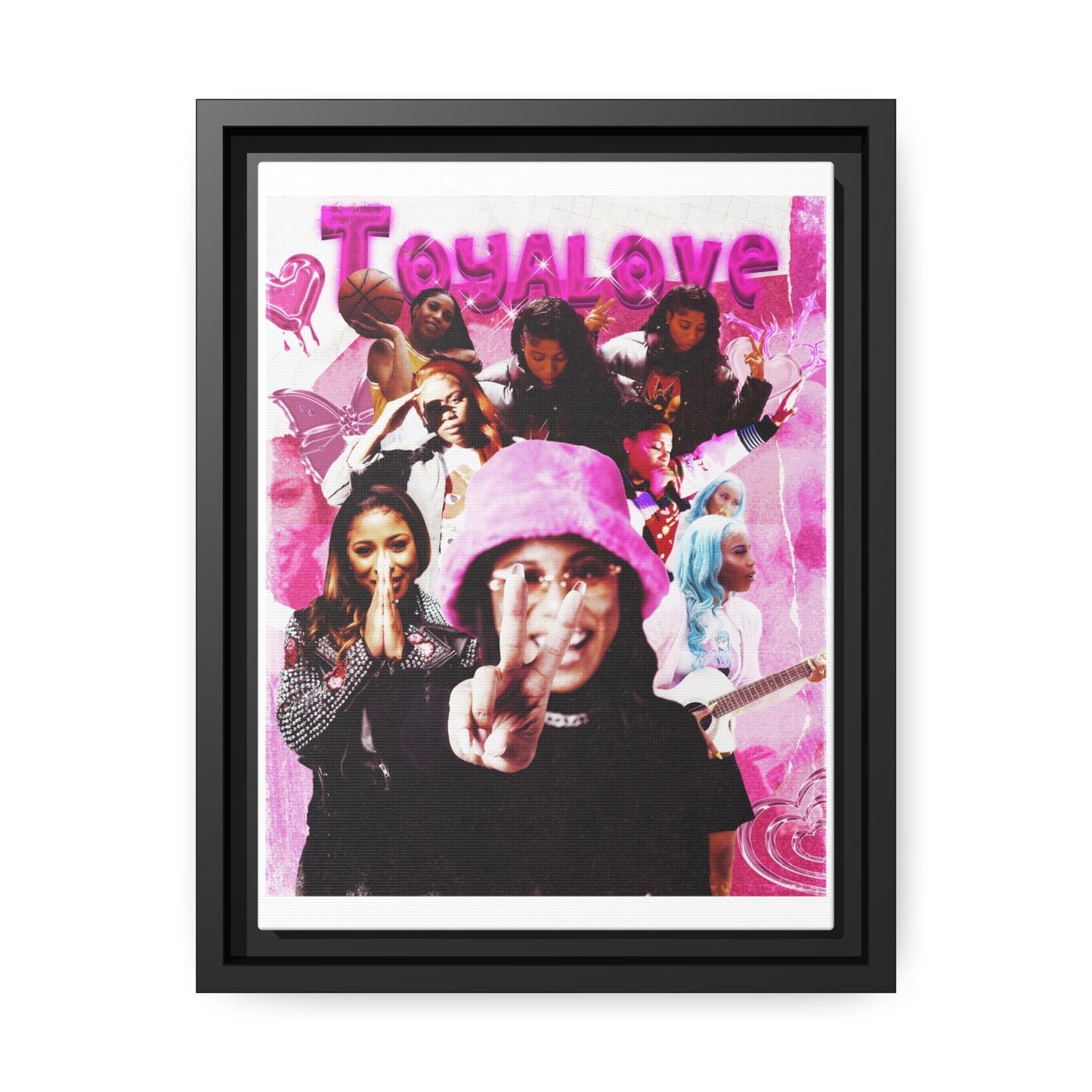 TOYA LOVE | Matte Canvas Framed