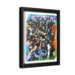 LAZRUS! | Matte Canvas Framed