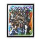 LAZRUS! | Matte Canvas Framed