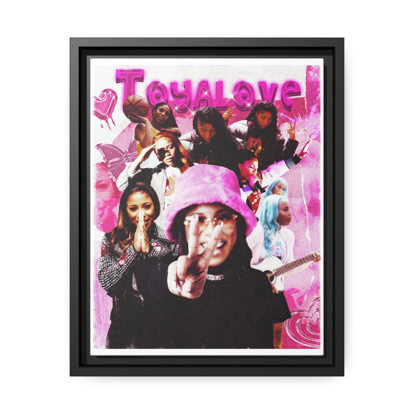 TOYA LOVE | Matte Canvas Framed