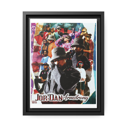 Jor'Dan Armstrong | Matte Canvas Framed