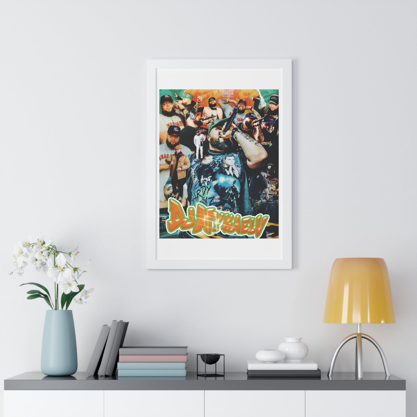 DJMyKaelV | Poster Framed