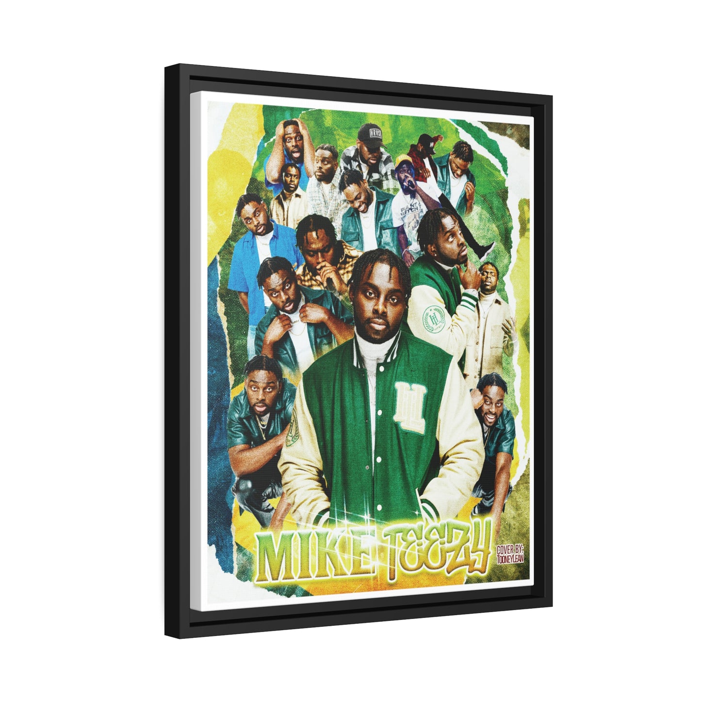 MikeTeezy | Matte Canvas Framed