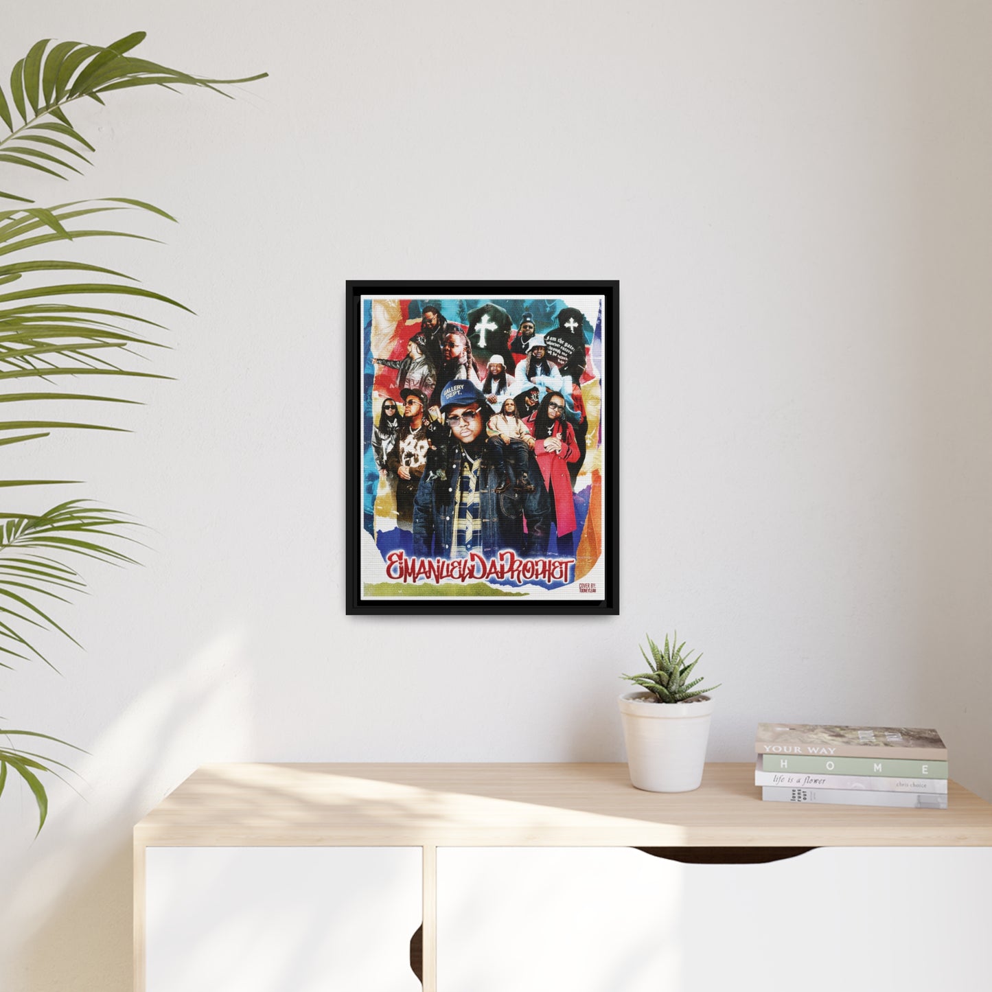 EmanuelDaProphet | Matte Canvas Framed
