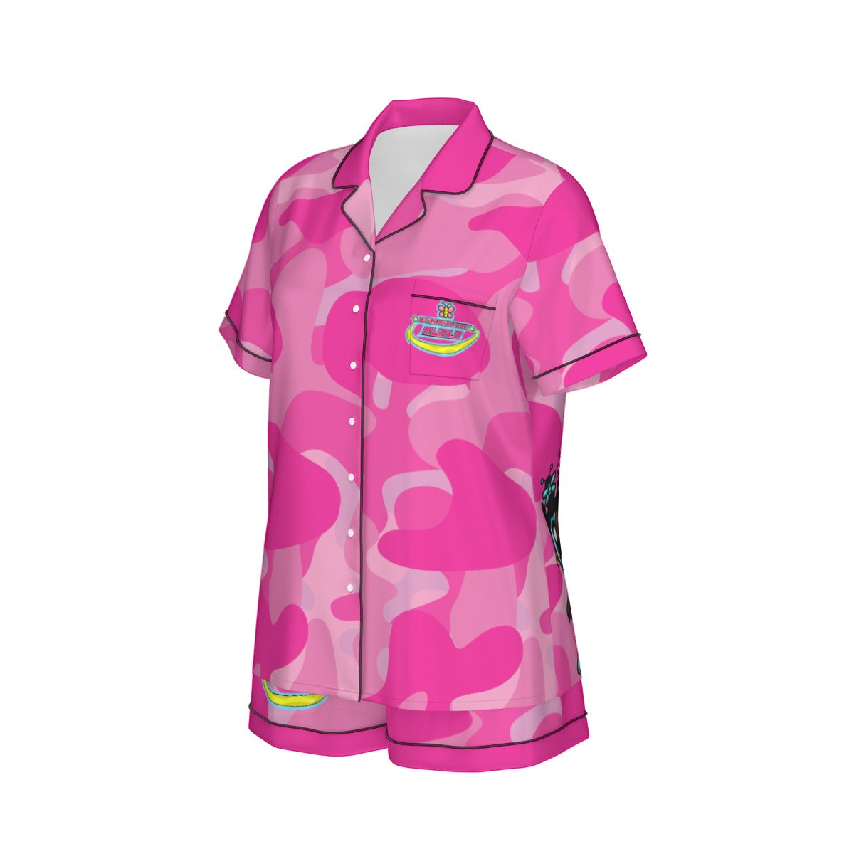 FFGURLZ Silk Pajama Set