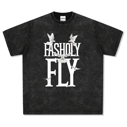 FFFLY Washed Heavyweight Tee | 250GSM