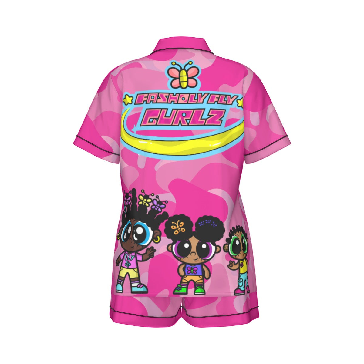 FFGURLZ Silk Pajama Set