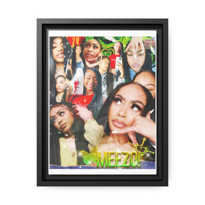 Matte Canvas, Black Frame