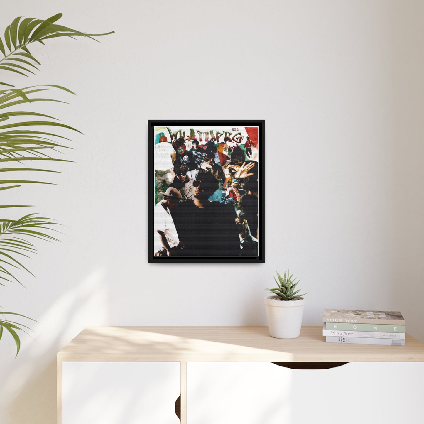 WHATUPRG | Matte Canvas Framed