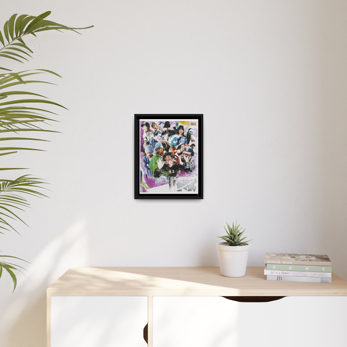 NotKlyde | Matte Canvas Framed