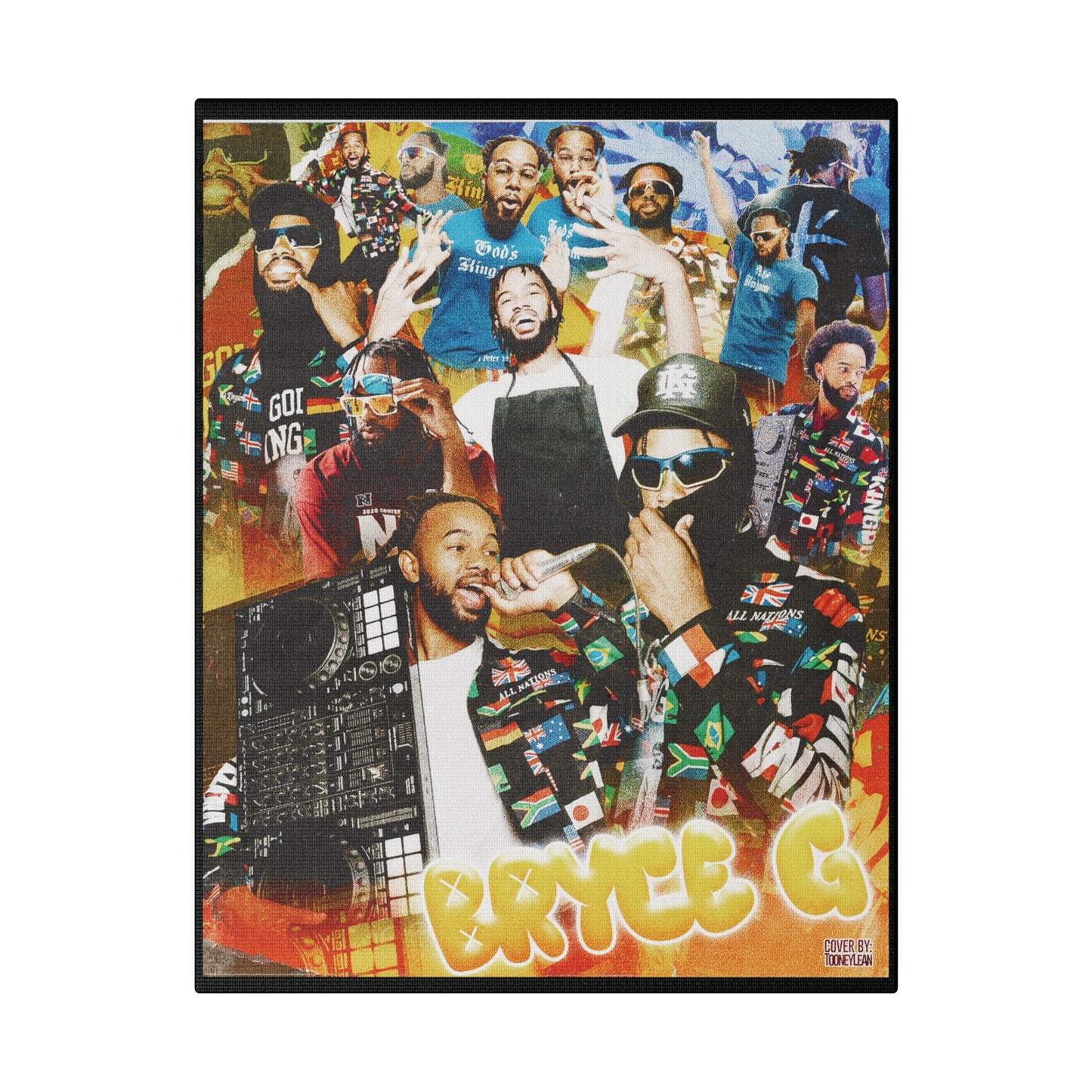 BRYCE G | Matte Canvas Print